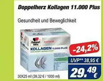 Easy Apotheke Doppelherz Kollagen 11.000 Plus Angebot