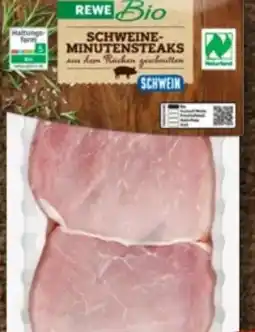 nahkauf Rewe Bio Schweine-Minutensteaks Angebot