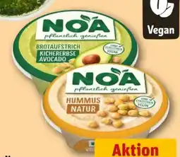 REWE NOA Brotaufstrich Hummus Natur Vegan Angebot