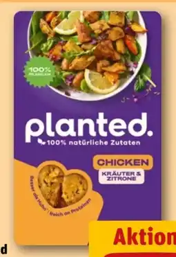 REWE Planted Vegane Chicken Kräuter & Zitrone Angebot