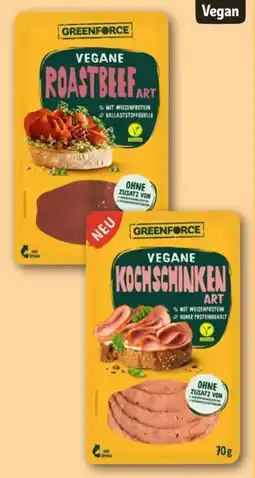 REWE Greenforce Vegane Roastbeef Angebot