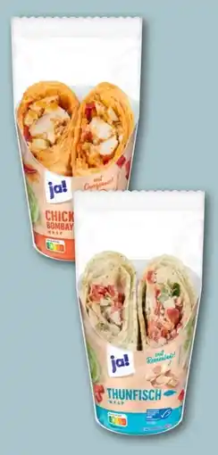 REWE ja! Chicken Wrap Angebot