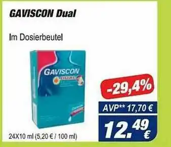 Easy Apotheke Gaviscon Dual Angebot