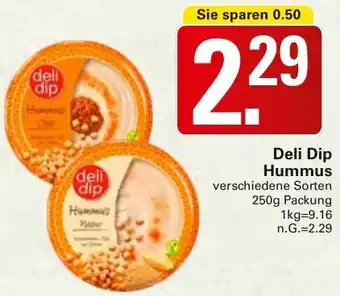 WEZ Deli Dip Hummus Angebot