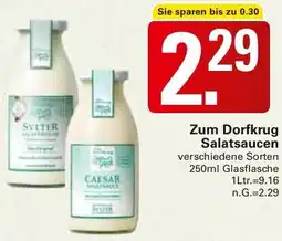 WEZ Zum Dorfkrug Salatsaucen Angebot