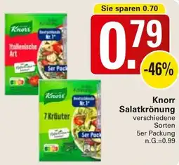 WEZ Knorr Salatkrönung Angebot