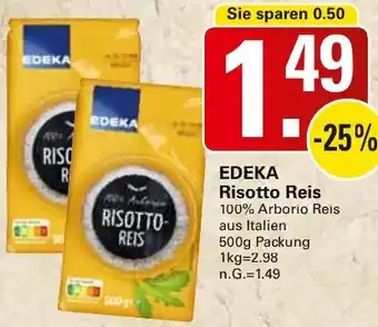 WEZ EDEKA Risotto Reis Angebot