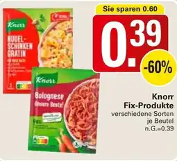 WEZ Knorr Fix-Produkte Angebot