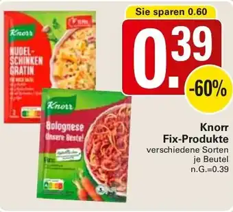 WEZ Knorr Fix-Produkte Angebot