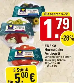 WEZ EDEKA Herzstücke Antipasti Angebot