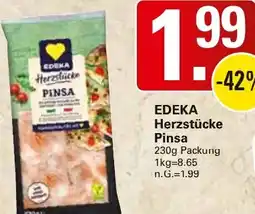 WEZ EDEKA Herzstücke Pinsa Angebot