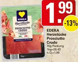 WEZ EDEKA Herzstücke Prosciutto Crudo Angebot