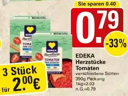 WEZ EDEKA Herzstücke Tomaten Angebot