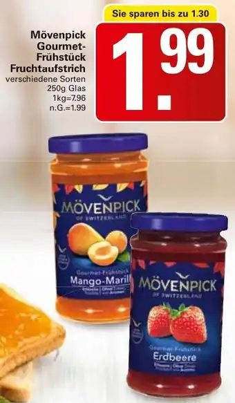 WEZ Mövenpick Gourmet Frühstück Fruchtaufstrich Angebot