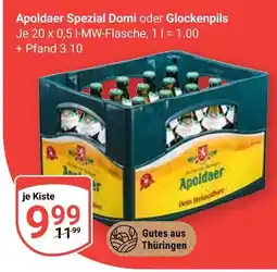 Globus Apoldaer spezial domi oder glockenpils Angebot