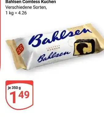 Globus Bahlsen comtess kuchen Angebot