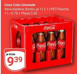Globus Coca-cola coca-cola limonade Angebot