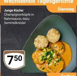 Globus Junge küche wechselnde tagesgerichte Angebot