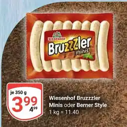 Globus Wiesenhof bruzzzler minis oder berner style Angebot