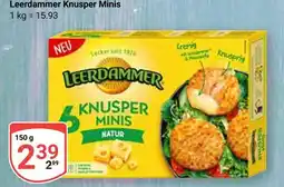 Globus Leerdammer knusper minis Angebot
