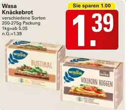 WEZ Wasa Knäckebrot Angebot