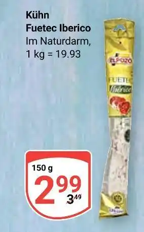Globus Kühn fuetec iberico Angebot