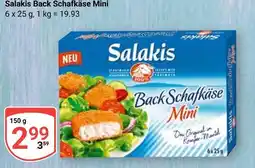 Globus Salakis back schafkäse mini Angebot