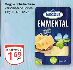 Globus Meggle scheibenkäse Angebot