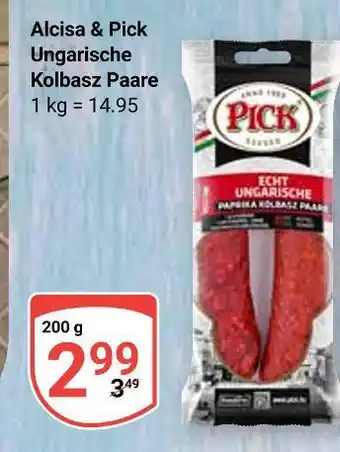 Globus Pick alcisa & pick ungarische kolbasz paare Angebot