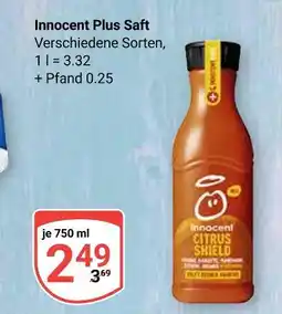 Globus Innocent plus saft Angebot