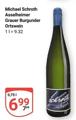 Globus Michael schroth grauer burgunder Angebot