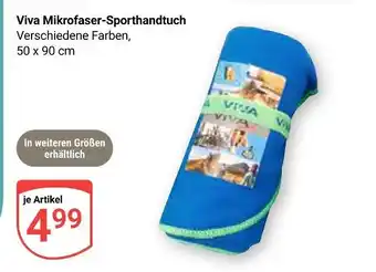 Globus Viva mikrofaser-sporthandtuch Angebot