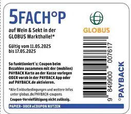 Globus Payback 5fach°p Angebot