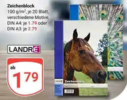 Globus Landré zeichenblock Angebot