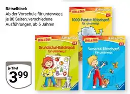 Globus Rätselblock 1000-punkte-rätselspaß oder grundschul-rätselspaß oder vorschul-rätselspaß Angebot