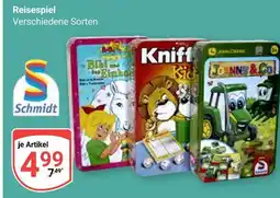 Globus Schmidt reisespiel Angebot