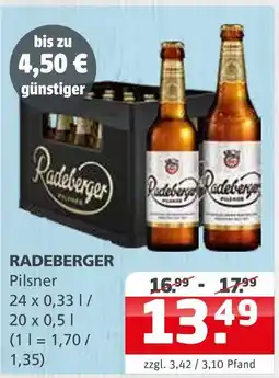 Getränke Quelle Radeberger pilsner Angebot