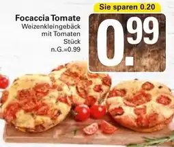 WEZ Focaccia Tomate Angebot