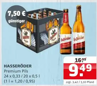 Getränke Quelle Hasseröder premium pils Angebot