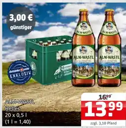 Getränke Quelle Alm-wastl helles Angebot