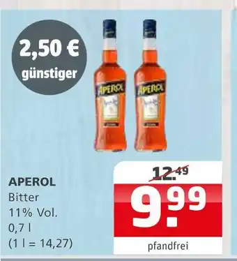 Getränke Quelle Aperol bitter Angebot