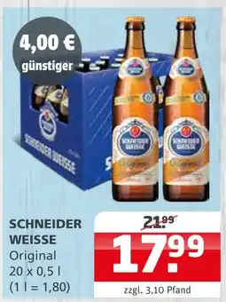 Getränke Quelle Schneider weisse original Angebot