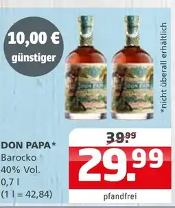 Getränke Quelle Don papa Angebot