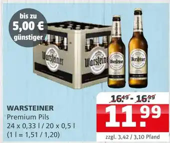 Getränke Quelle Warsteiner Angebot