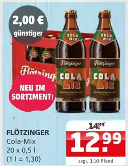 Getränke Quelle Flötzinger cola-mix Angebot