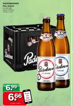 Getränkeparadies Gefromm Paderborner pils, export Angebot