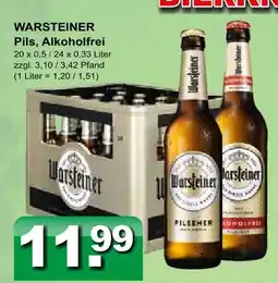 Getränkeparadies Gefromm Warsteiner pils, alkoholfrei Angebot