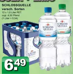 Getränkeparadies Gefromm Schlossquelle Angebot