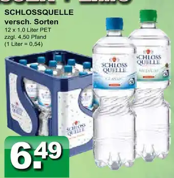Getränkeparadies Gefromm Schlossquelle Angebot