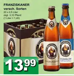 Getränkeparadies Gefromm Franziskaner Angebot